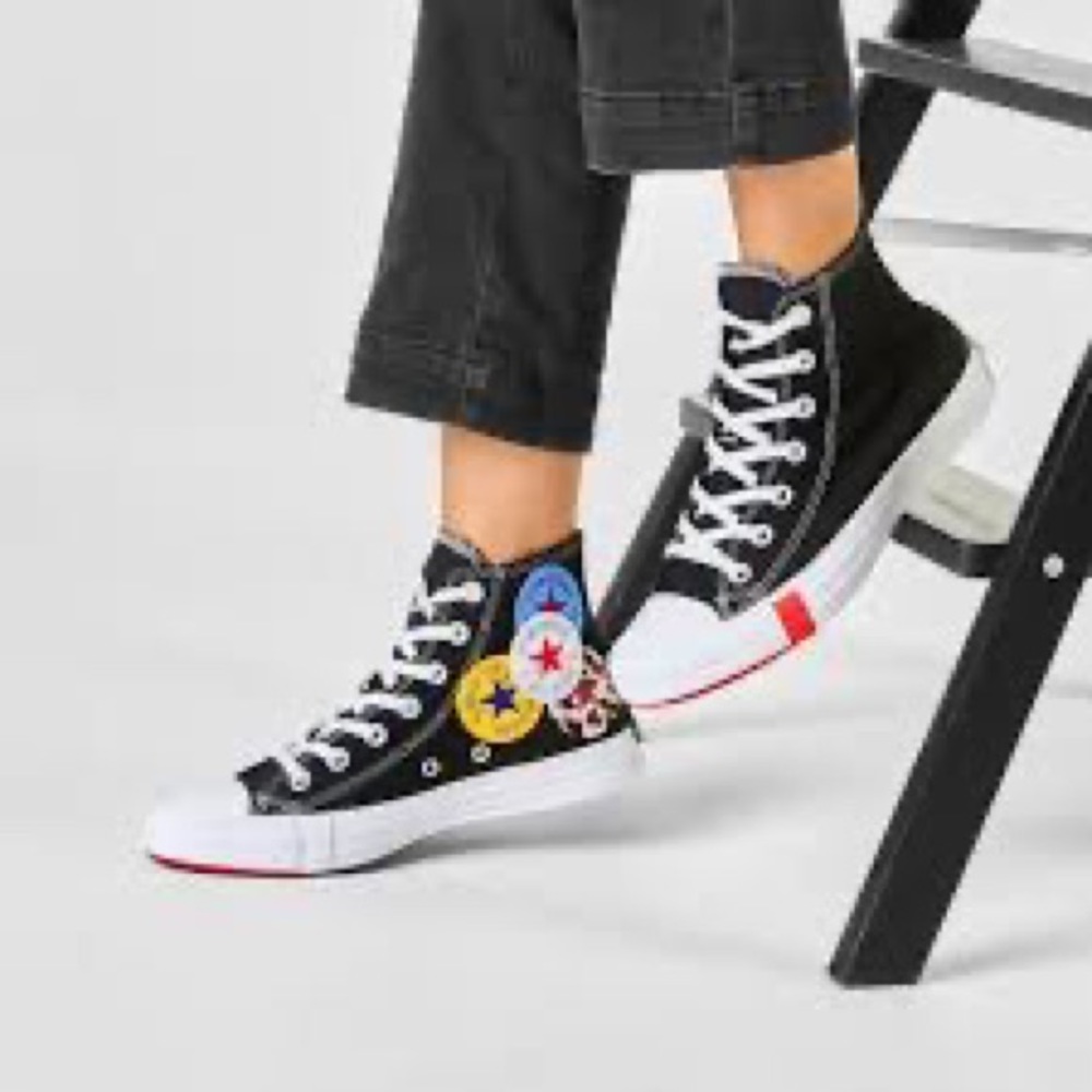 Converse High Blag Logo Play Shoes